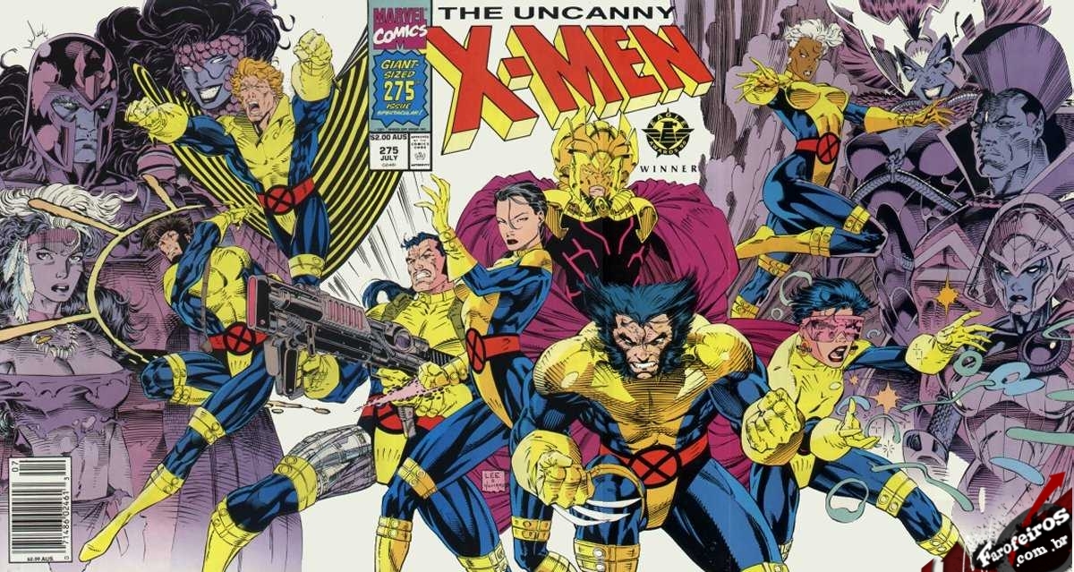 Esses quadrinhos de 1992 eram legais - Uncanny X-Men - Jim Lee - Blog Farofeiros