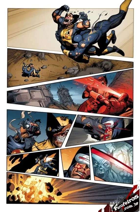 X-Men Cisma - Marvel Comics - Wolverine - Ciclope - Blog Farofeiros