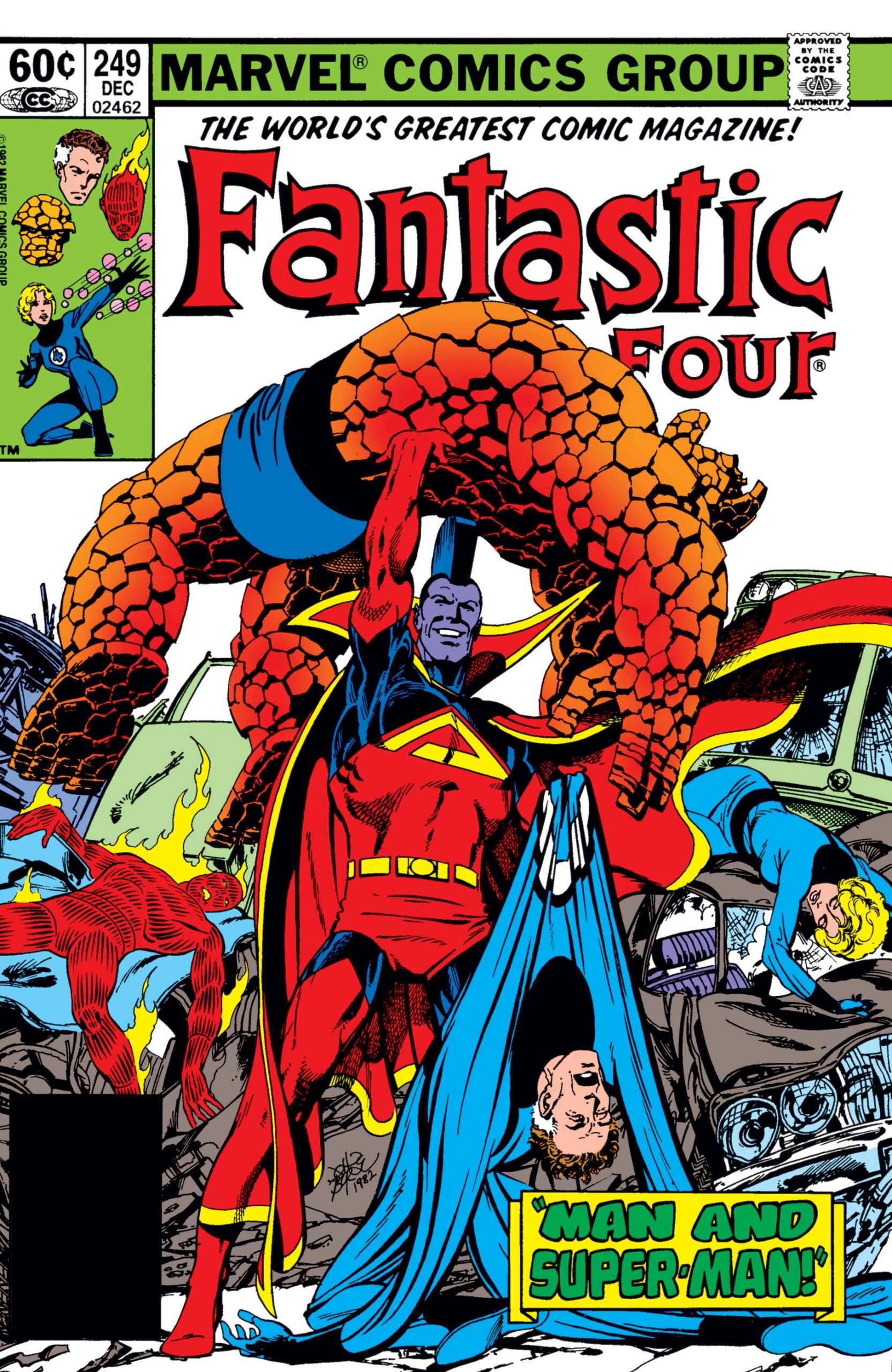 John Byrne - E quando você copia você mesmo - Marvel Comics - Fantastic Four #249 - Blog Farofeiros