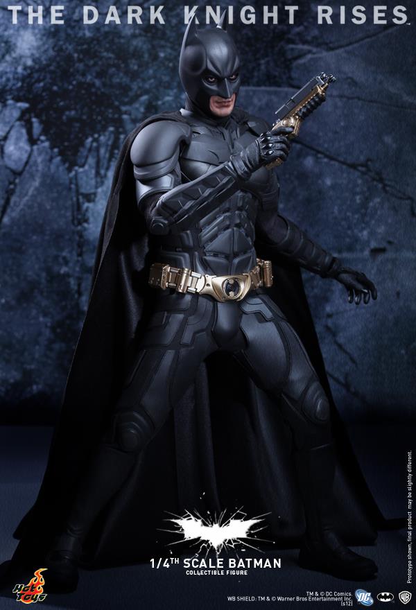 Batman - O Cavaleiro das Trevas Ressurge da Hot Toys 1/4 - Blog Farofeiros