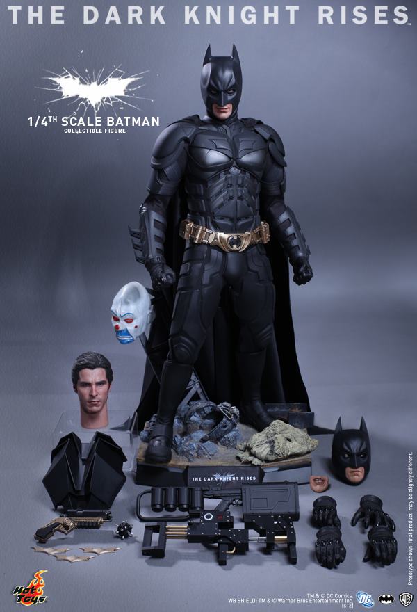 Batman - O Cavaleiro das Trevas Ressurge da Hot Toys 1/4 - Blog Farofeiros