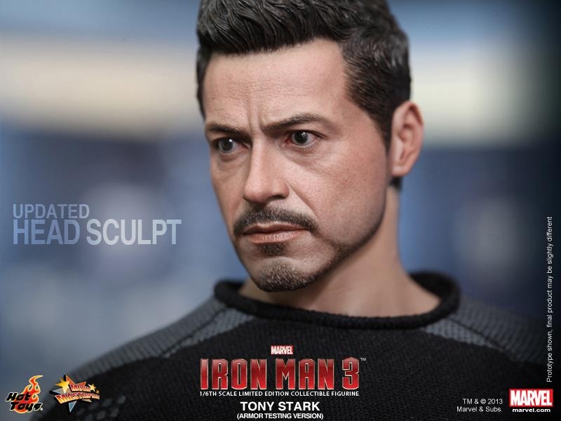 Homem de Ferro 3 - Tony Stark Armor Testing Version remodelado da Hot Toys - Blog Farofeiros