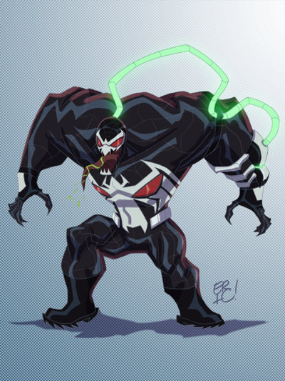 Marvel Comics e DC Comics - Bane + Venom - Blog Farofeiros