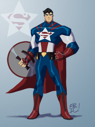 Marvel Comics e DC Comics - Superman + Capitão América - Blog Farofeiros