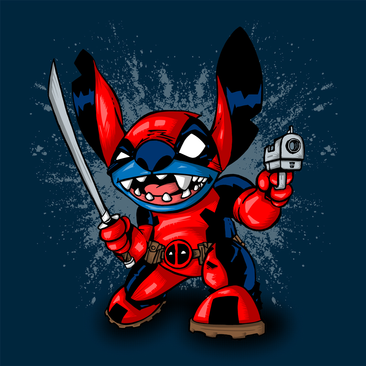 Deadpool + Stitch = StitchPool
