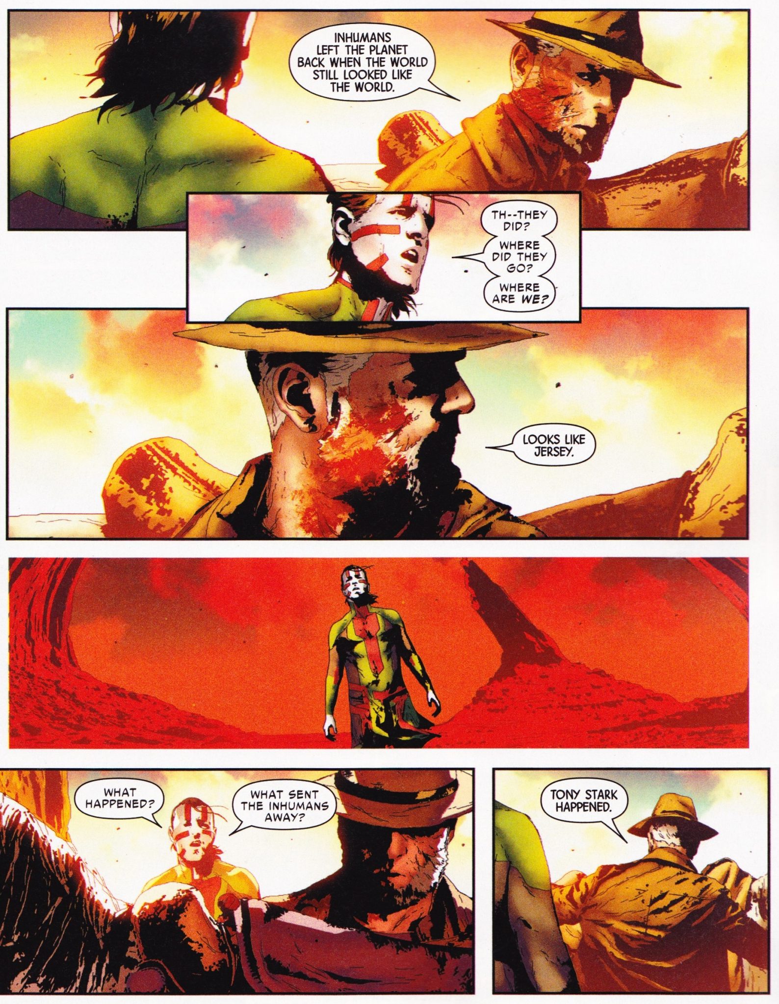 O Velho Logan e Ulisses - Guerra Civil II: Tony Stark está morto?
