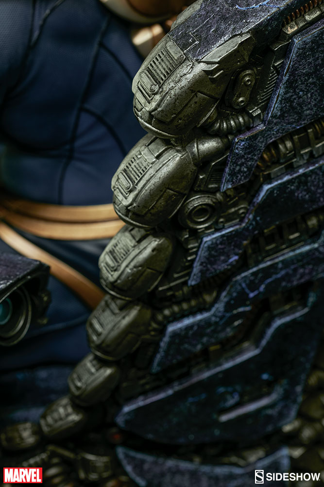Thanos no Trono da Sideshow - Blog Farofeiros