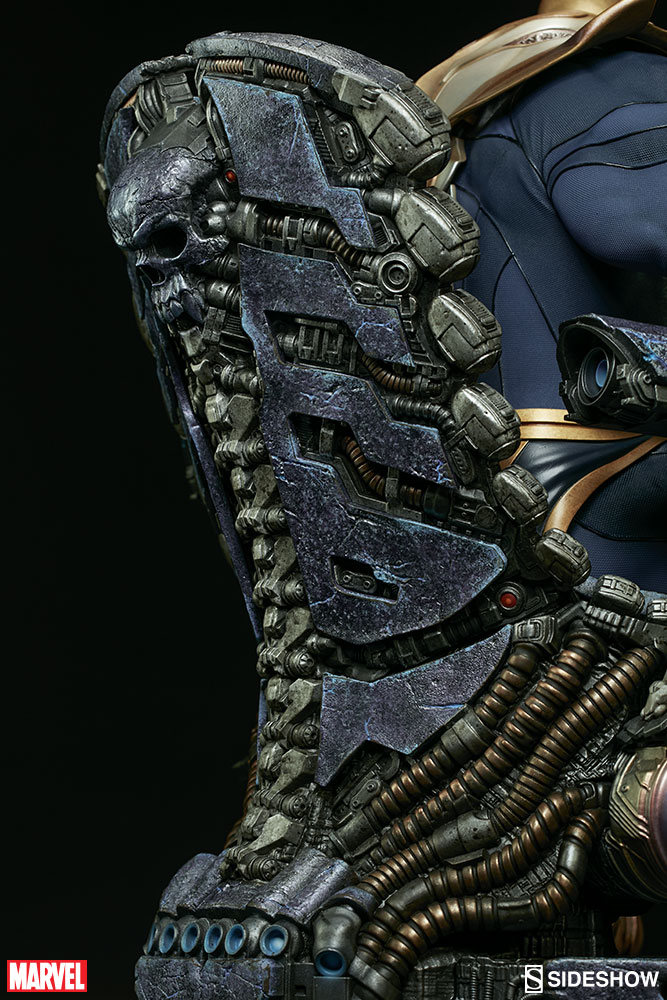 Thanos no Trono da Sideshow - Blog Farofeiros