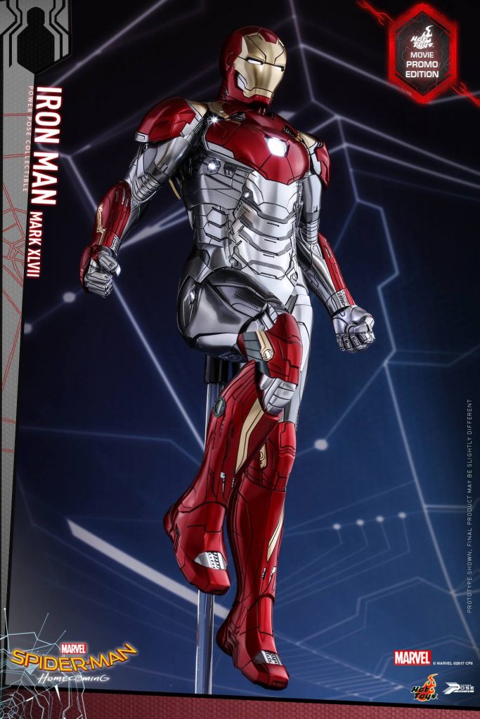Hot Toys: Homem de Ferro de Homem Aranha De Volta ao Lar