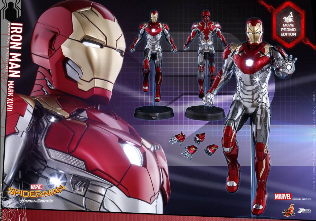 Hot Toys: Homem de Ferro de Homem Aranha De Volta ao Lar