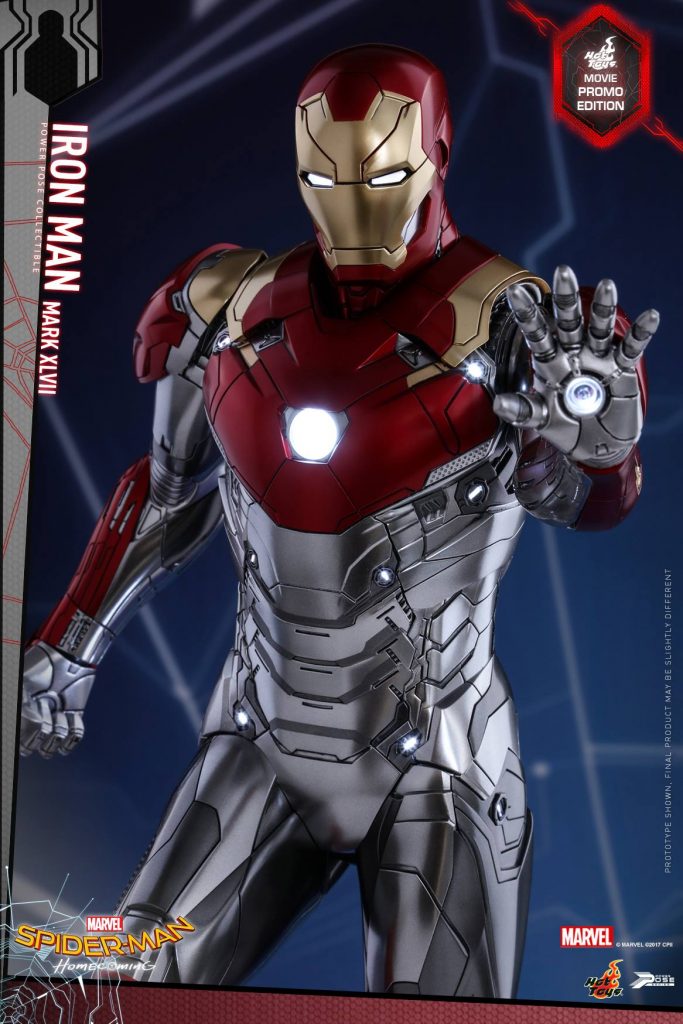Hot Toys: Homem de Ferro de Homem Aranha De Volta ao Lar
