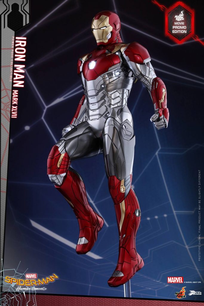 Hot Toys: Homem de Ferro de Homem Aranha De Volta ao Lar