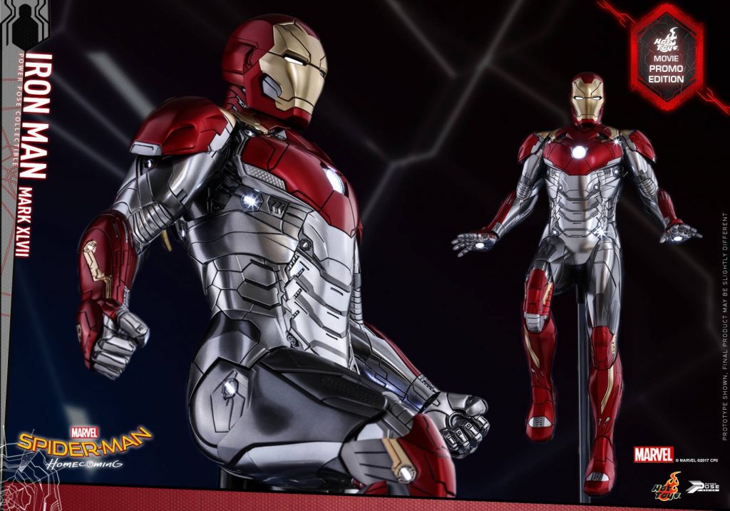 Hot Toys: Homem de Ferro de Homem Aranha De Volta ao Lar