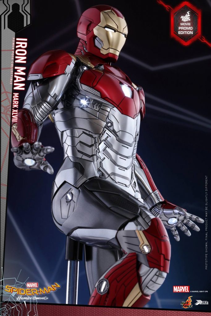 Hot Toys: Homem de Ferro de Homem Aranha De Volta ao Lar