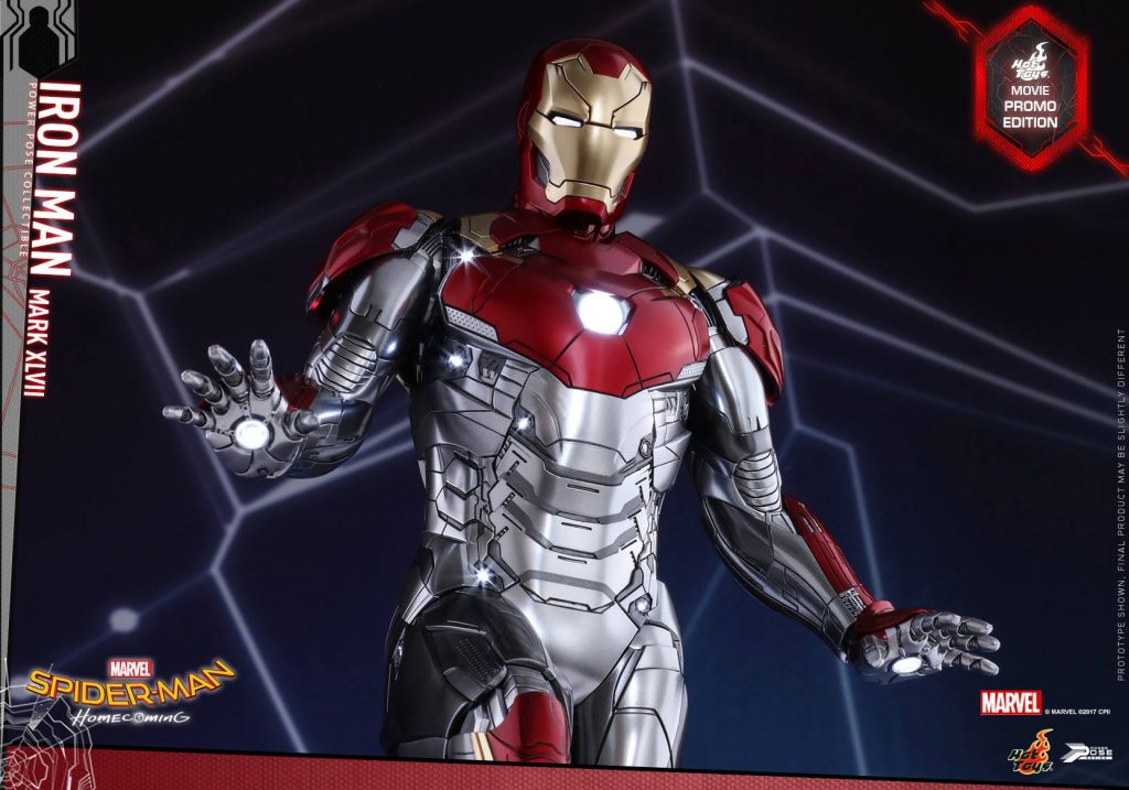 Hot Toys: Homem de Ferro de Homem Aranha De Volta ao Lar