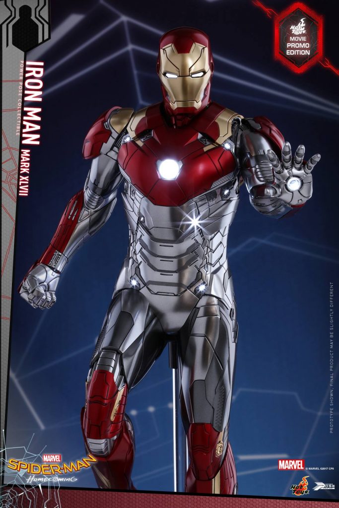 Hot Toys: Homem de Ferro de Homem Aranha De Volta ao Lar