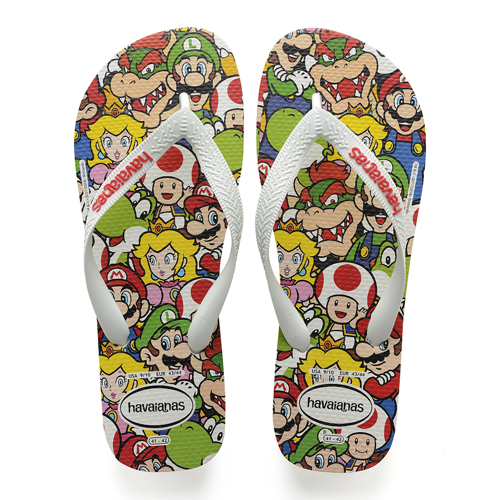 Chinela do Super Mario