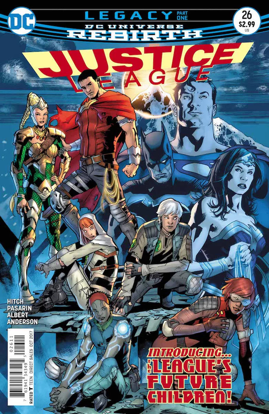 Os filhos da Liga da Justiça - Preview de Justice League #26