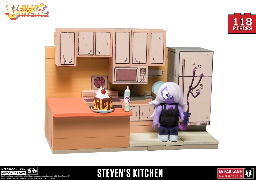 Conheça a linha de montar Steven Universe Construction