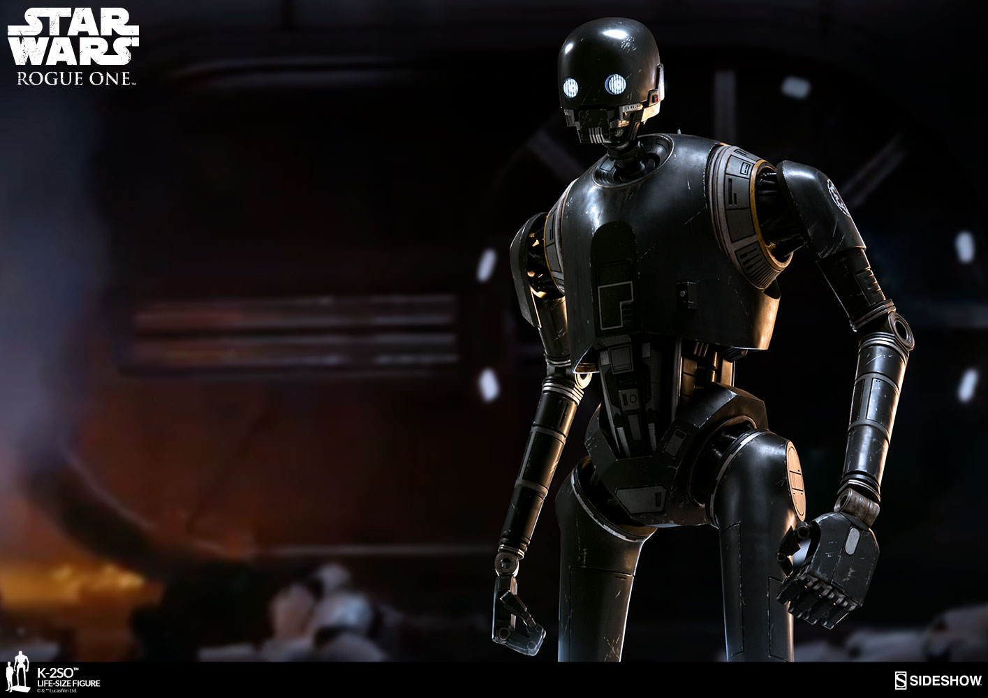 Star Wars - K-2SO em tamanho real pela Sideshow