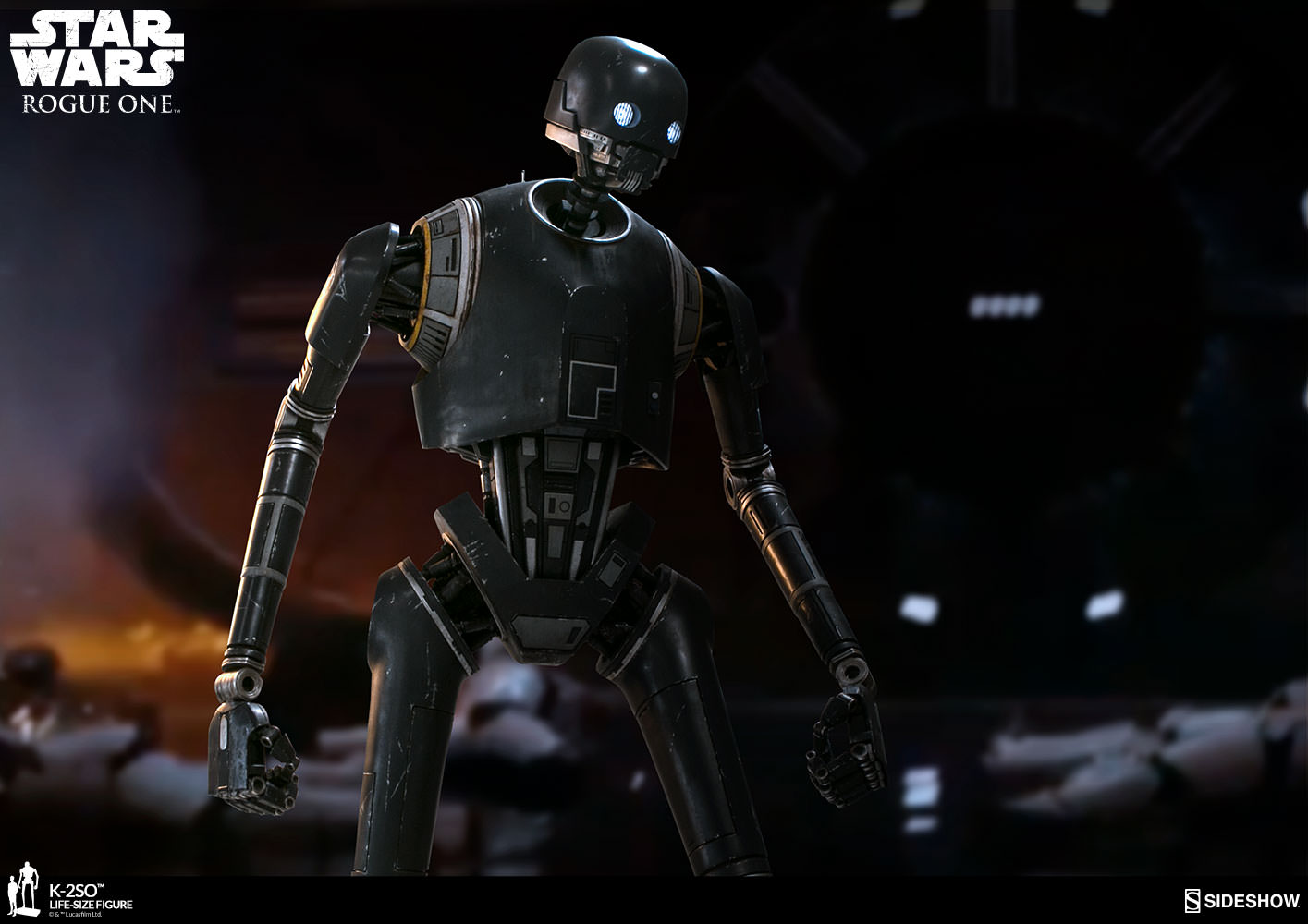 Star Wars - K-2SO em tamanho real pela Sideshow
