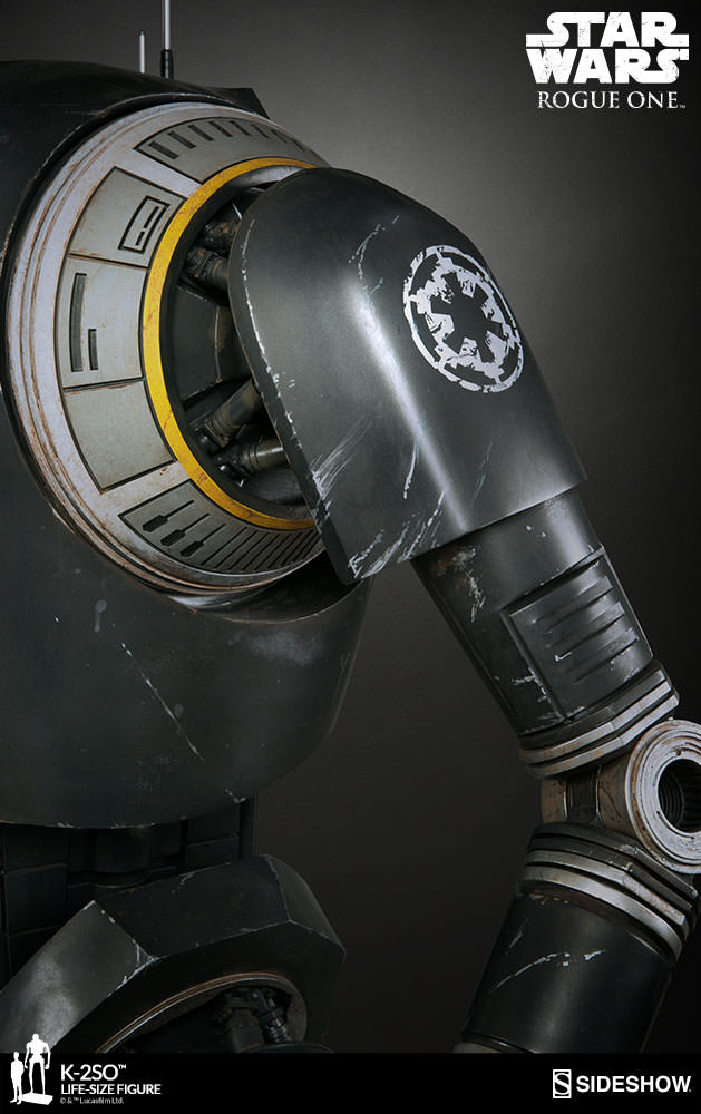 Star Wars - K-2SO em tamanho real pela Sideshow