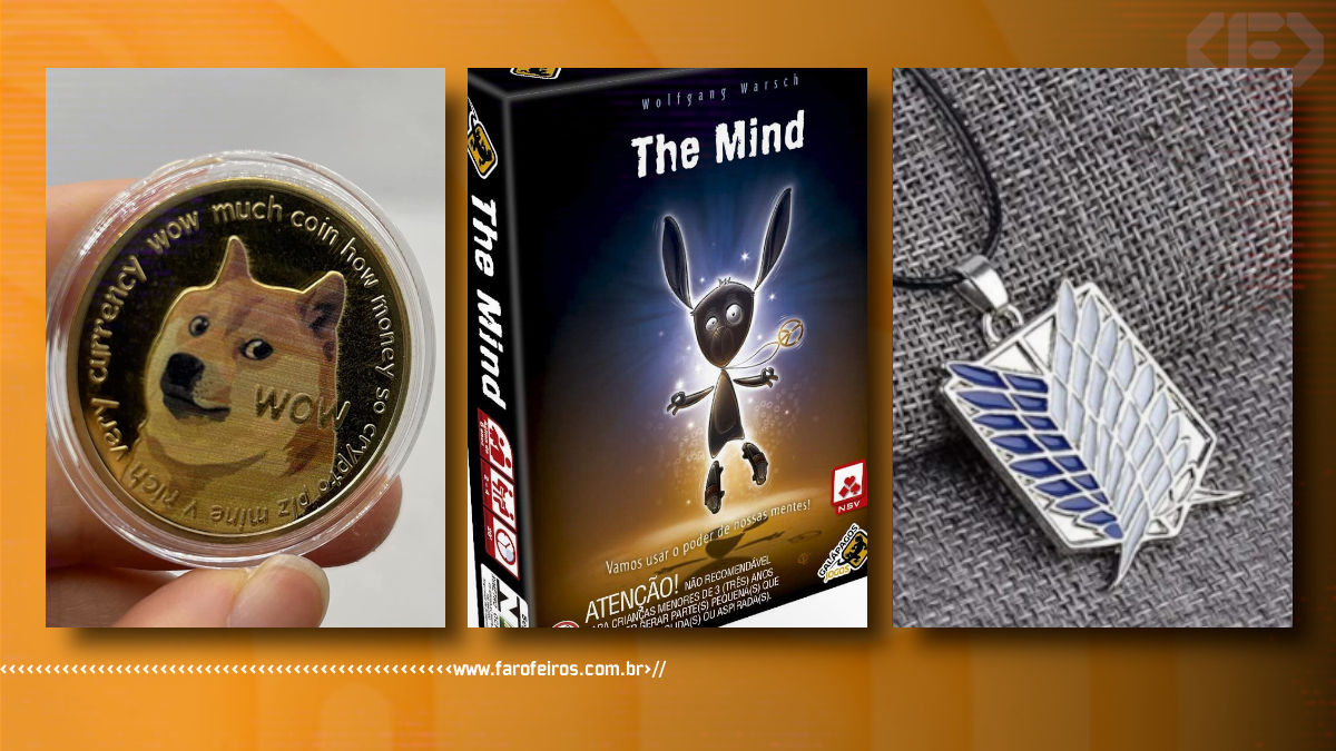 Melhores presentes nerds para o Natal - Blog Farofeiros - DOGIE - The Mind - Attack On Titan