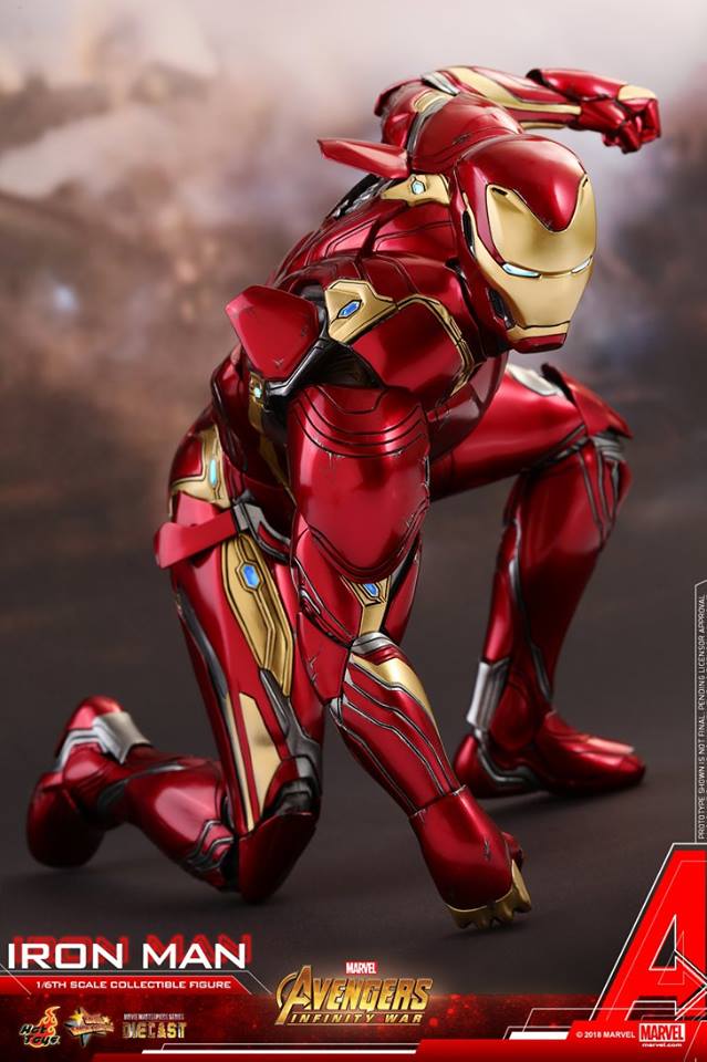 Hot Toys apresenta o Homem de Ferro de Guerra Infinita