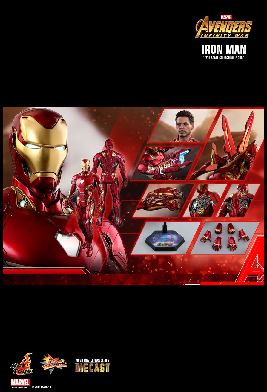 Hot Toys apresenta o Homem de Ferro de Guerra Infinita