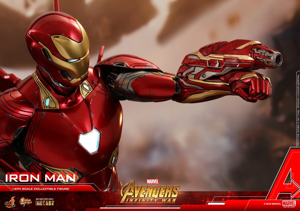 Hot Toys apresenta o Homem de Ferro de Guerra Infinita