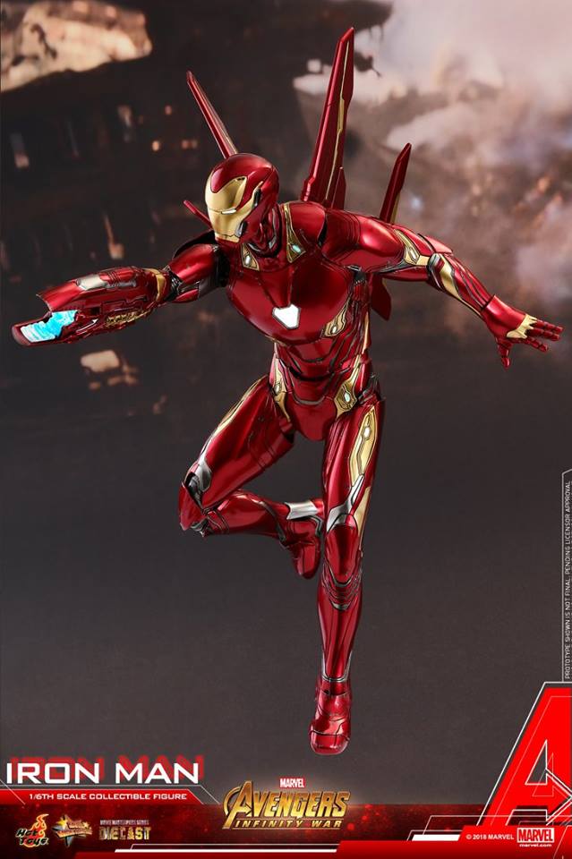 Hot Toys apresenta o Homem de Ferro de Guerra Infinita
