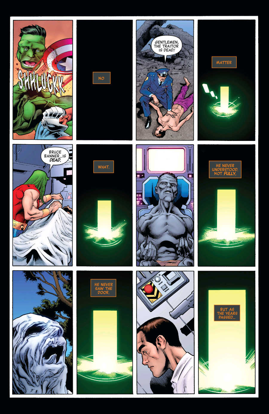 Hulk voltou dos mortos