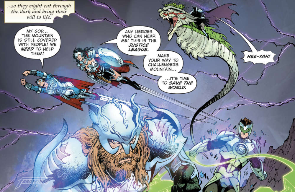 O final de Dark Nights Metal - Noite de Trevas