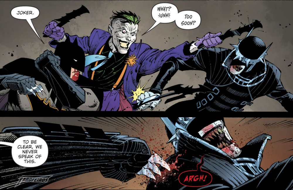 O final de Dark Nights Metal - Noite de Trevas