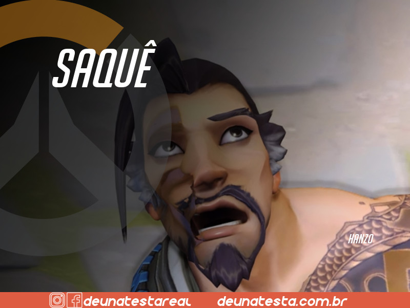 Motivação de Overwatch com frases dos personagens do game - Blog Farofeiros - Hanzo