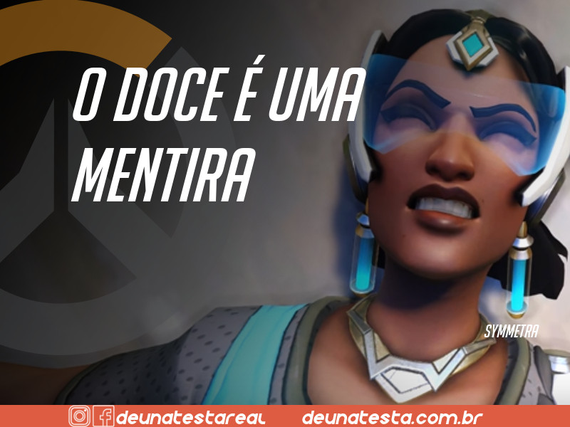 Motivação de Overwatch com frases dos personagens do game - Blog Farofeiros - Symmetra