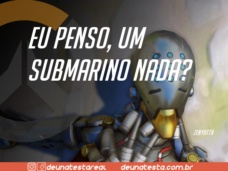 Motivação de Overwatch com frases dos personagens do game - Blog Farofeiros - Zenyatta