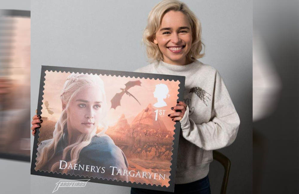 Daenerys mostrando o selo