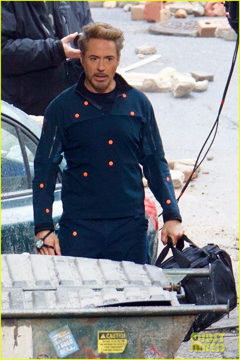 Fotos do set de filmagem de Vingadores 4 - Tony Stark
