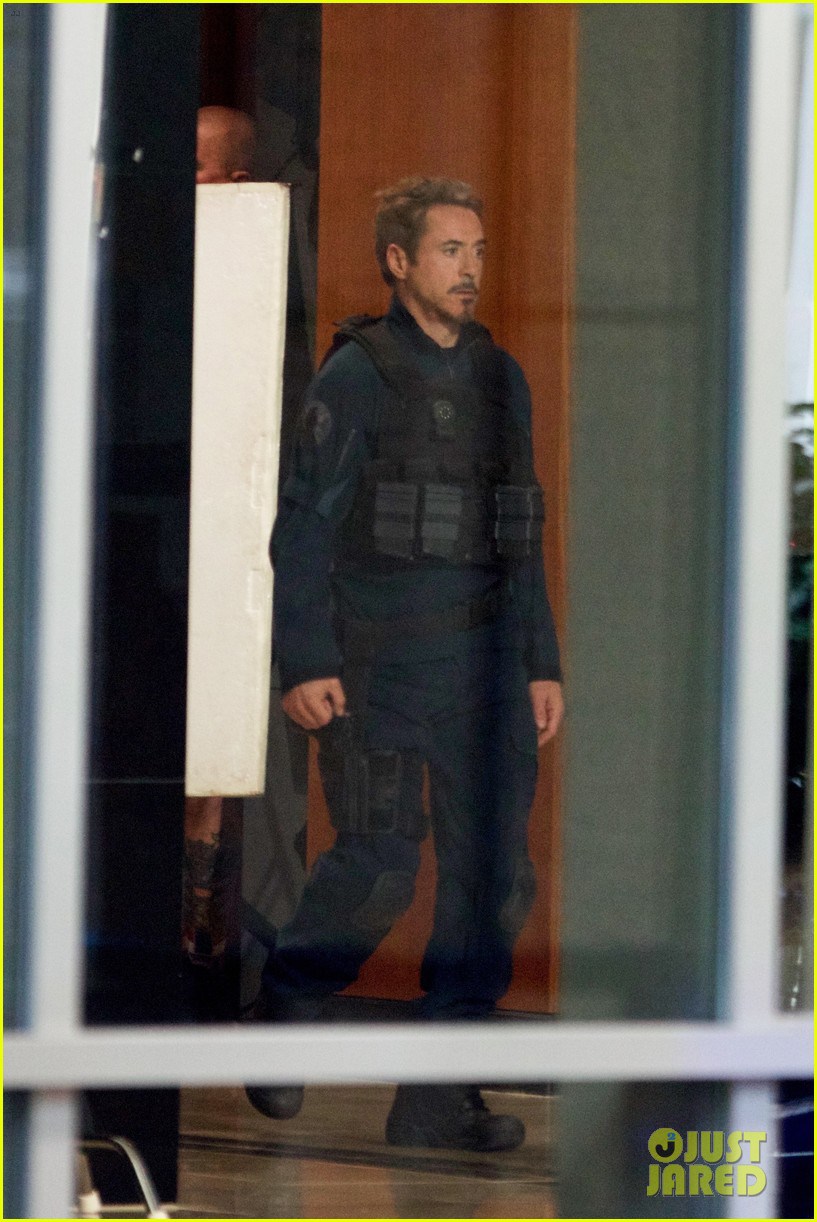 Fotos do set de filmagem de Vingadores 4 - Tony Stark