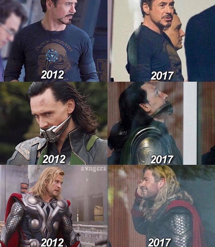 Fotos do set de filmagem de Vingadores 4