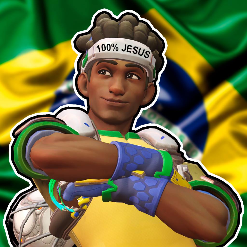Lúcio - Overwatch - 100 Jesus - VAI BRASILIAM