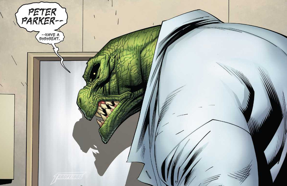 Homem Aranha está namorando - Lagarto - Spider Man