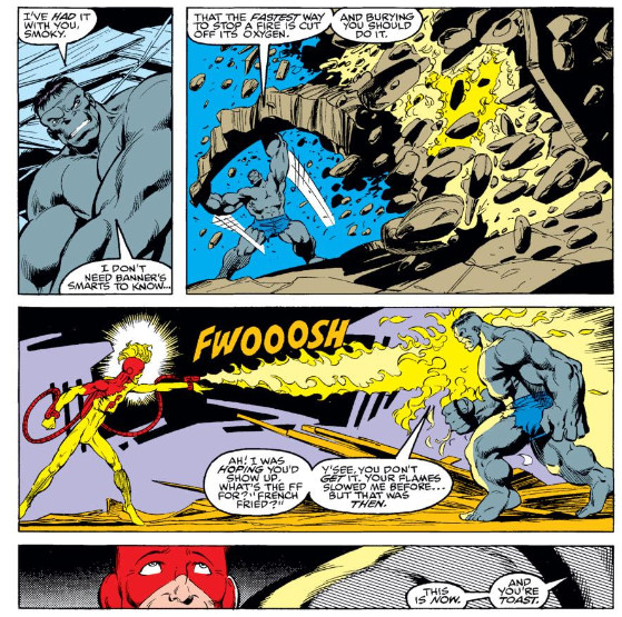 Hulk Filé com Fritas - Interior Incredible Hulk Vol 1 #369 - Marvel Comics - FAROFEIROS COM BR