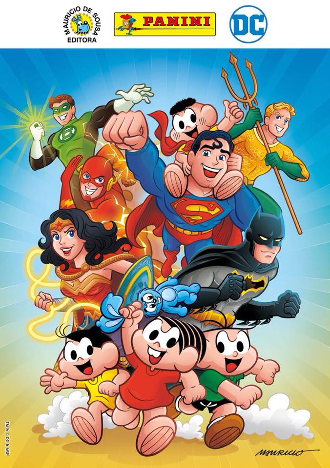 Turma da Mônica e Liga da Justiça - FAROFEIROS COM BR