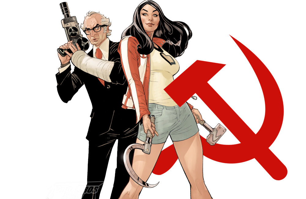 URSAL - Red One - Terry Dodson - Blog Farofeiros - Quadrinhos mostrando a supremacia comunista serão mais vistos. Neste caso temos Red One de Terry Dodson, pago com dinheiro da URSAL.