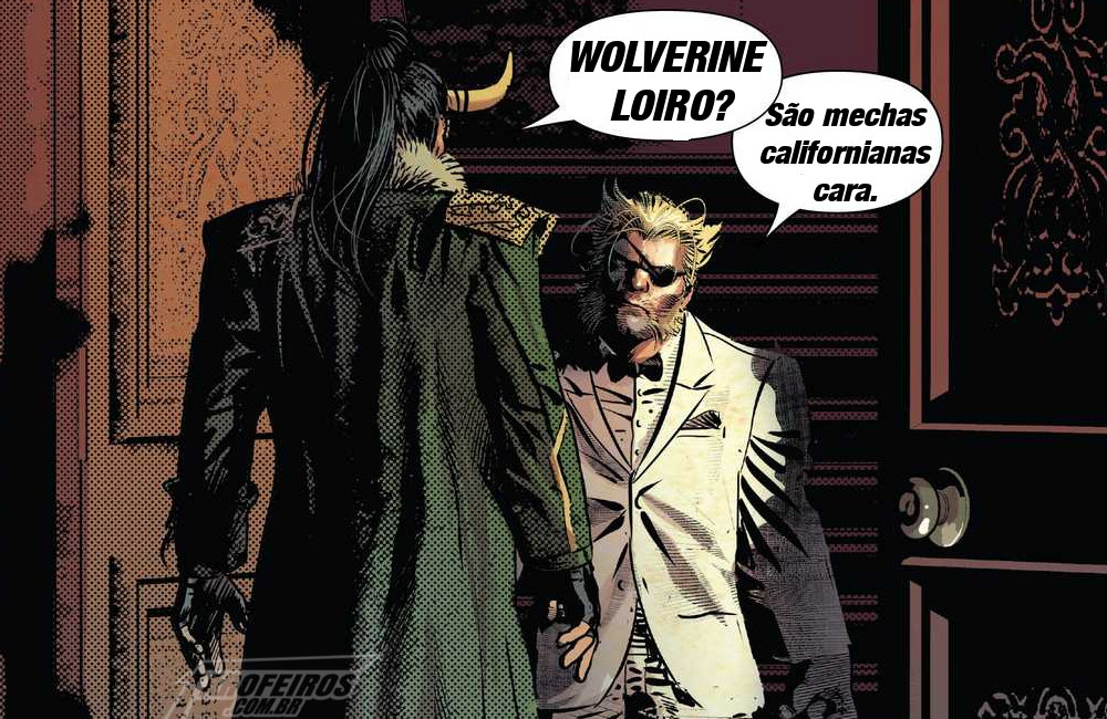 Wolverine loiro - Infinity Warps - Infinity Wars - Guerras Infinitas - Marvel Comics - Loki - Blog Farofeiros