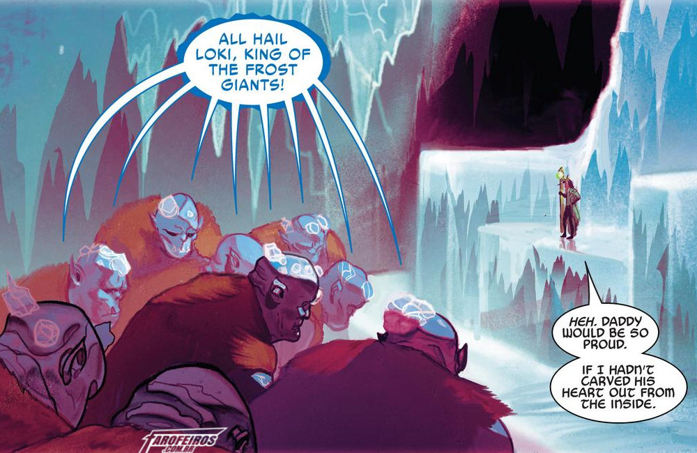 O final de Guerra dos Reinos - Loki rei dos gigantes de gelo - Blog Farofeiros