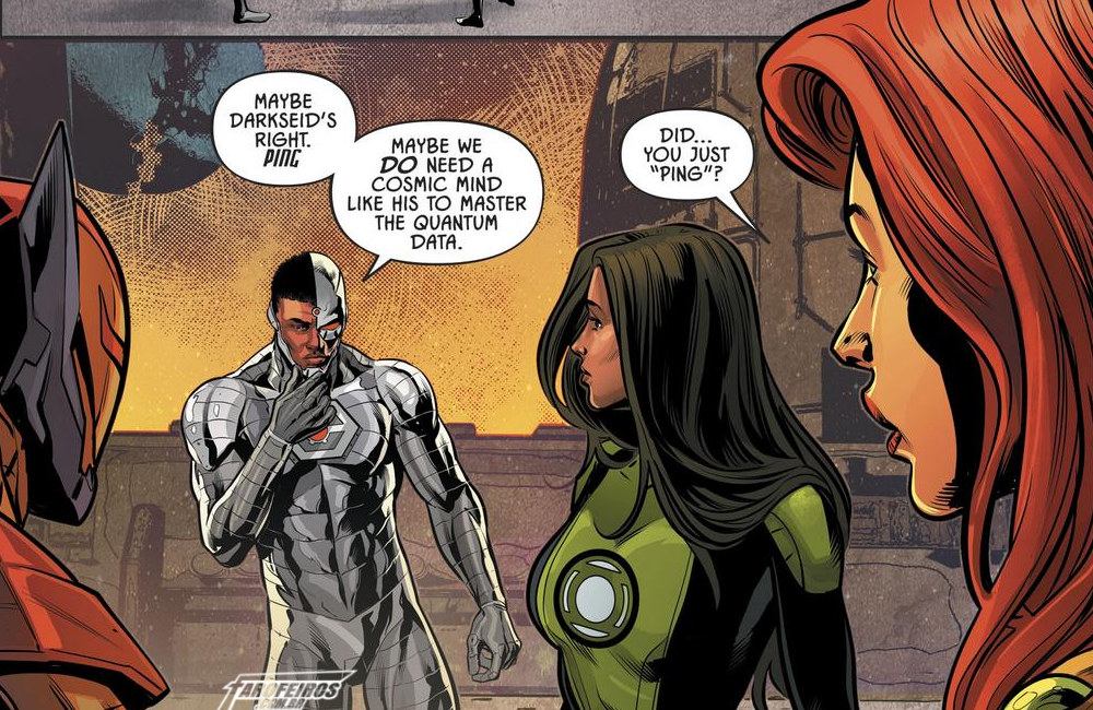 Outra Semana nos Quadrinhos #21 - Justice League Odyssey #11 - Ciborgue - Blog Farofeiros