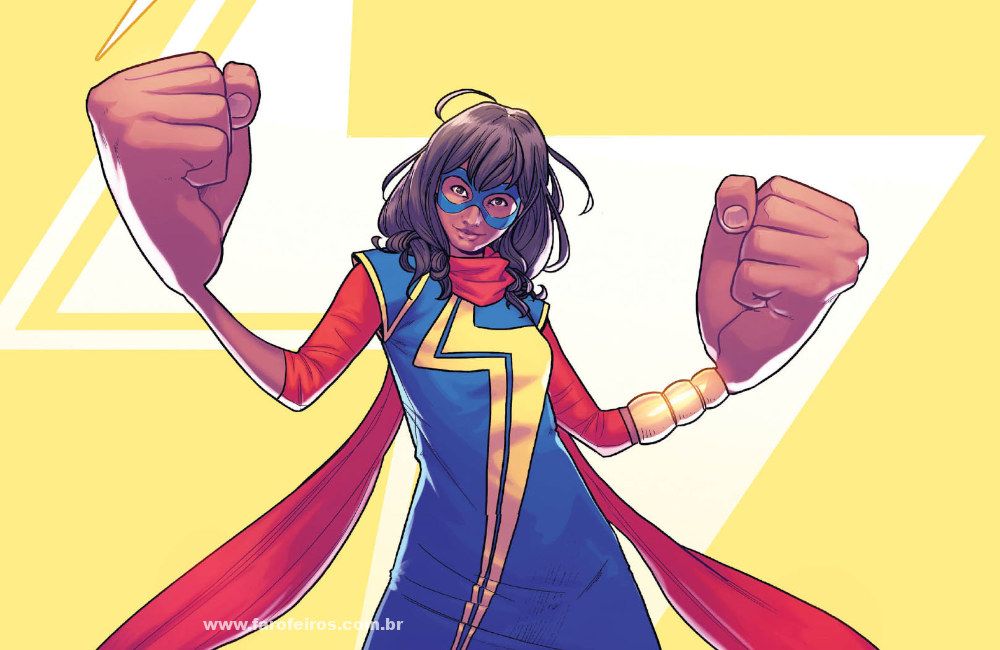 Novidades das séries da Marvel Studios na D23 Expo 2019 - Ms MArvel - Kamala Khan - Quadrinhos - Blog Farofeiros